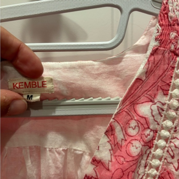 The Kemble shop CECE DEEP PINK POM POM DRESS - Picture 5 of 5